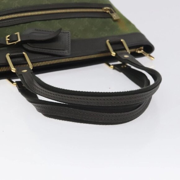 LOUIS VUITTON Monogram Mini Lucille PM Hand Bag TST Khaki M92682 LV Auth 128427 - Picture 9 of 16